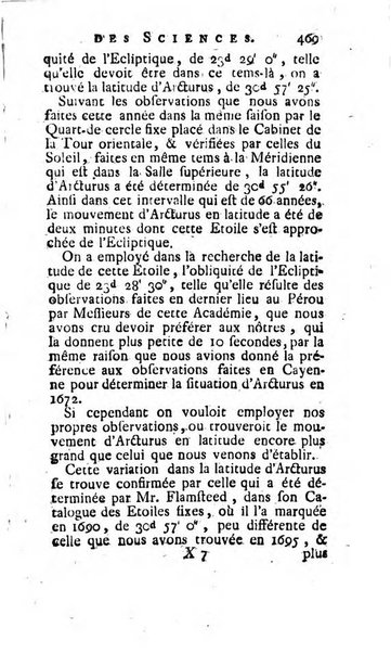 Histoire de l'Académie royale des sciences avec les Mémoires de mathematique & de physique, pour la même année, tires des registres de cette Académie.