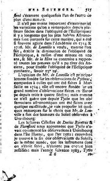 Histoire de l'Académie royale des sciences avec les Mémoires de mathematique & de physique, pour la même année, tires des registres de cette Académie.