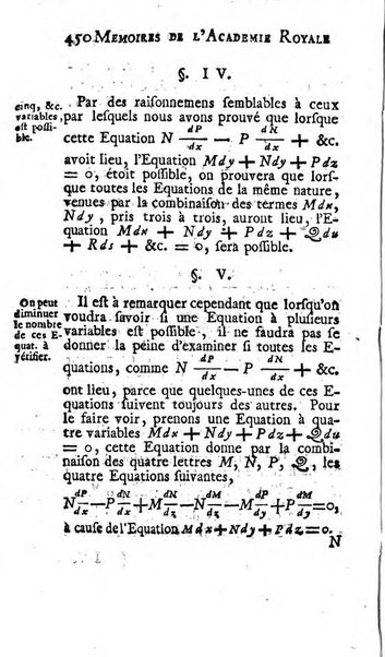 Histoire de l'Académie royale des sciences avec les Mémoires de mathematique & de physique, pour la même année, tires des registres de cette Académie.