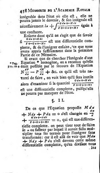 Histoire de l'Académie royale des sciences avec les Mémoires de mathematique & de physique, pour la même année, tires des registres de cette Académie.