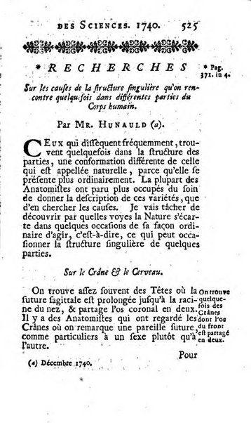 Histoire de l'Académie royale des sciences avec les Mémoires de mathematique & de physique, pour la même année, tires des registres de cette Académie.