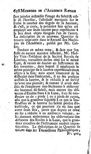 Histoire de l'Académie royale des sciences avec les Mémoires de mathematique & de physique, pour la même année, tires des registres de cette Académie.