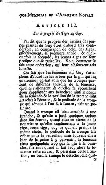 Histoire de l'Académie royale des sciences avec les Mémoires de mathematique & de physique, pour la même année, tires des registres de cette Académie.