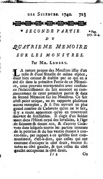 Histoire de l'Académie royale des sciences avec les Mémoires de mathematique & de physique, pour la même année, tires des registres de cette Académie.