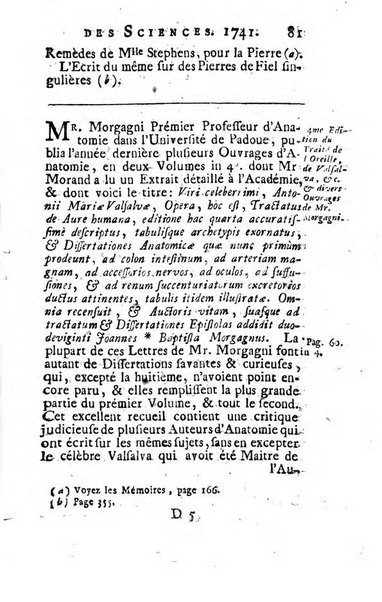 Histoire de l'Académie royale des sciences avec les Mémoires de mathematique & de physique, pour la même année, tires des registres de cette Académie.