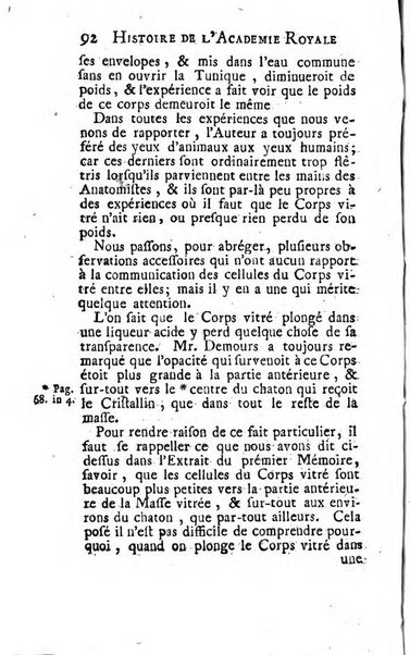 Histoire de l'Académie royale des sciences avec les Mémoires de mathematique & de physique, pour la même année, tires des registres de cette Académie.