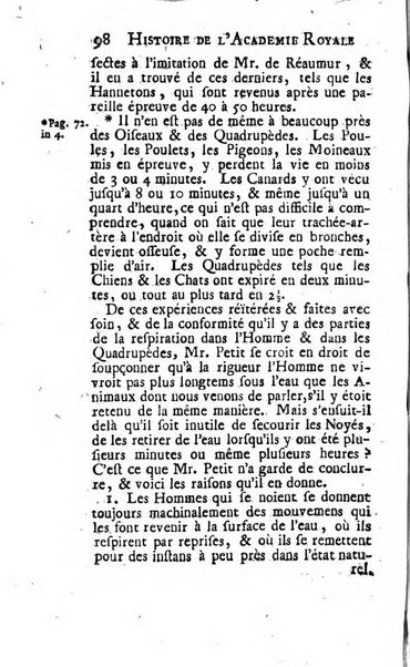 Histoire de l'Académie royale des sciences avec les Mémoires de mathematique & de physique, pour la même année, tires des registres de cette Académie.