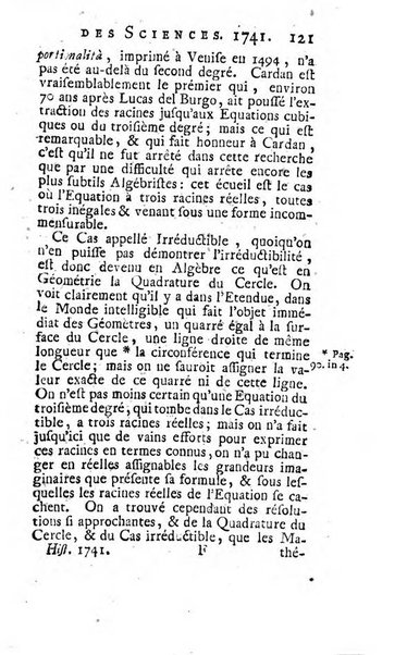 Histoire de l'Académie royale des sciences avec les Mémoires de mathematique & de physique, pour la même année, tires des registres de cette Académie.