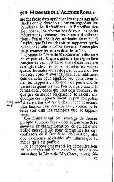 Histoire de l'Académie royale des sciences avec les Mémoires de mathematique & de physique, pour la même année, tires des registres de cette Académie.