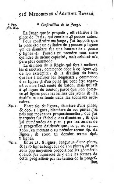 Histoire de l'Académie royale des sciences avec les Mémoires de mathematique & de physique, pour la même année, tires des registres de cette Académie.