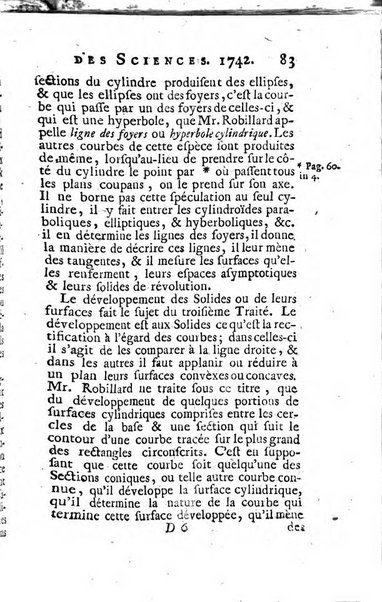 Histoire de l'Académie royale des sciences avec les Mémoires de mathematique & de physique, pour la même année, tires des registres de cette Académie.