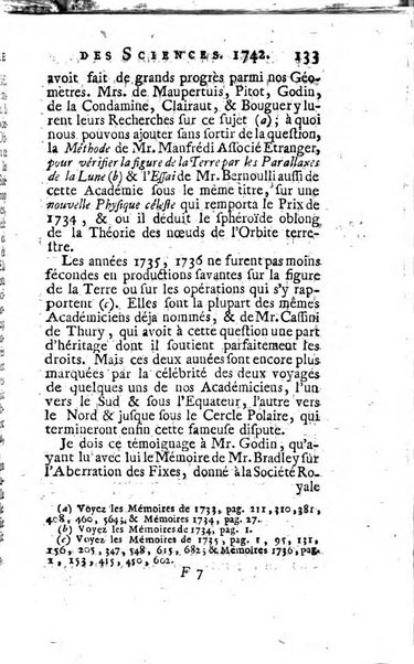 Histoire de l'Académie royale des sciences avec les Mémoires de mathematique & de physique, pour la même année, tires des registres de cette Académie.