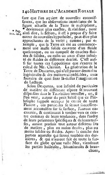 Histoire de l'Académie royale des sciences avec les Mémoires de mathematique & de physique, pour la même année, tires des registres de cette Académie.