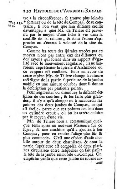 Histoire de l'Académie royale des sciences avec les Mémoires de mathematique & de physique, pour la même année, tires des registres de cette Académie.