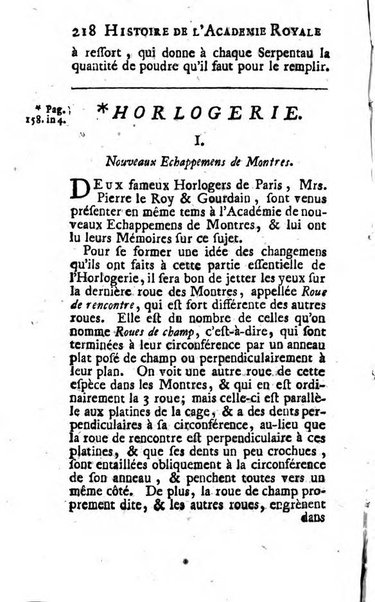 Histoire de l'Académie royale des sciences avec les Mémoires de mathematique & de physique, pour la même année, tires des registres de cette Académie.