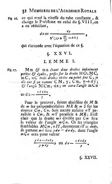 Histoire de l'Académie royale des sciences avec les Mémoires de mathematique & de physique, pour la même année, tires des registres de cette Académie.