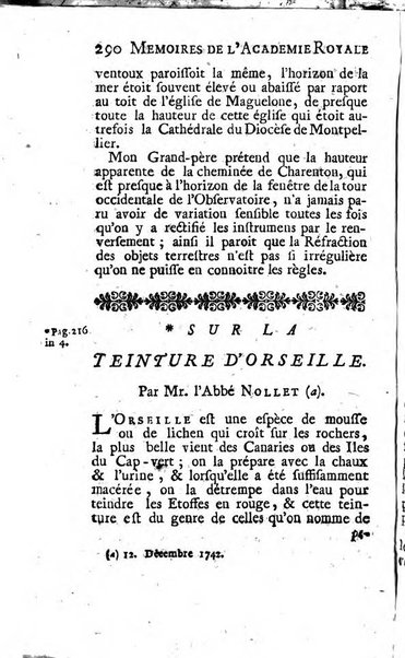 Histoire de l'Académie royale des sciences avec les Mémoires de mathematique & de physique, pour la même année, tires des registres de cette Académie.