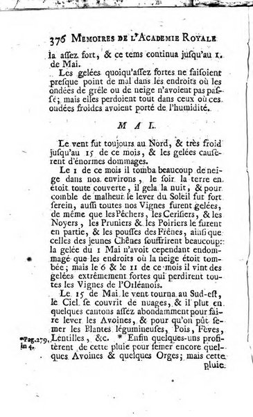 Histoire de l'Académie royale des sciences avec les Mémoires de mathematique & de physique, pour la même année, tires des registres de cette Académie.