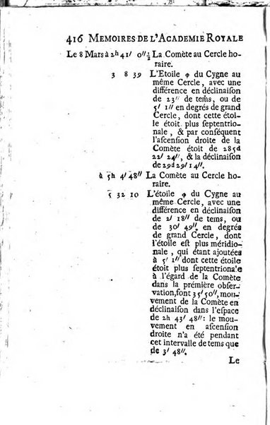 Histoire de l'Académie royale des sciences avec les Mémoires de mathematique & de physique, pour la même année, tires des registres de cette Académie.