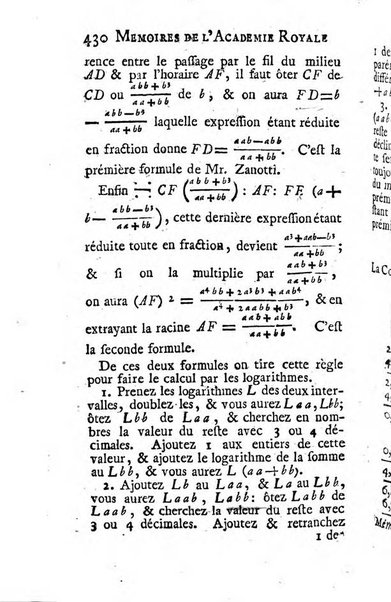 Histoire de l'Académie royale des sciences avec les Mémoires de mathematique & de physique, pour la même année, tires des registres de cette Académie.