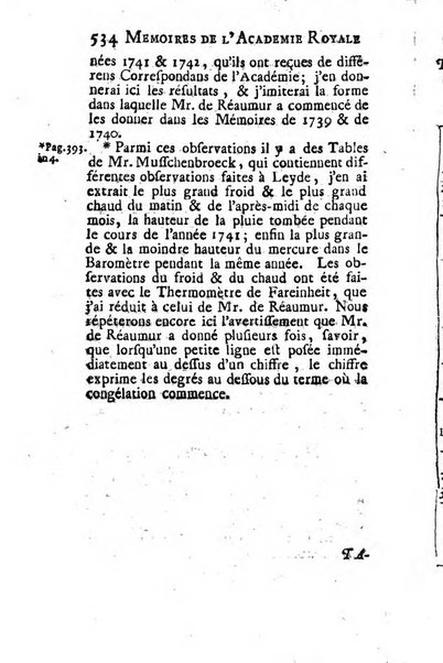 Histoire de l'Académie royale des sciences avec les Mémoires de mathematique & de physique, pour la même année, tires des registres de cette Académie.