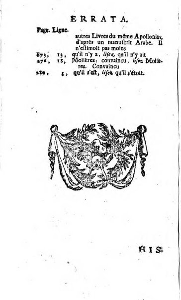 Histoire de l'Académie royale des sciences avec les Mémoires de mathematique & de physique, pour la même année, tires des registres de cette Académie.