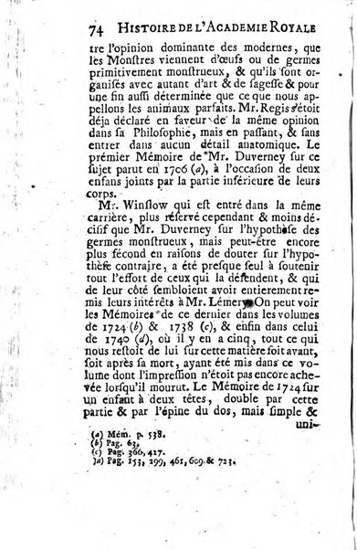 Histoire de l'Académie royale des sciences avec les Mémoires de mathematique & de physique, pour la même année, tires des registres de cette Académie.