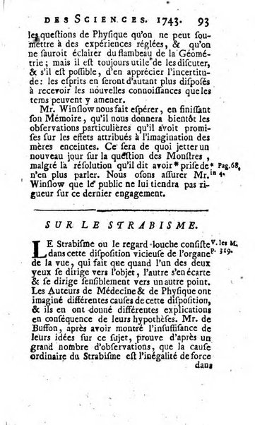 Histoire de l'Académie royale des sciences avec les Mémoires de mathematique & de physique, pour la même année, tires des registres de cette Académie.