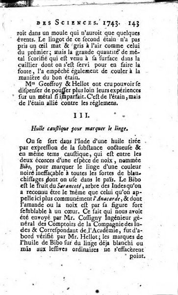 Histoire de l'Académie royale des sciences avec les Mémoires de mathematique & de physique, pour la même année, tires des registres de cette Académie.