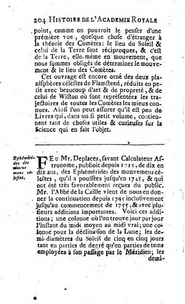 Histoire de l'Académie royale des sciences avec les Mémoires de mathematique & de physique, pour la même année, tires des registres de cette Académie.