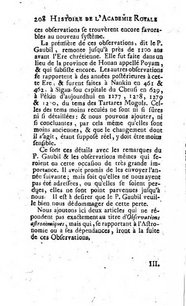 Histoire de l'Académie royale des sciences avec les Mémoires de mathematique & de physique, pour la même année, tires des registres de cette Académie.