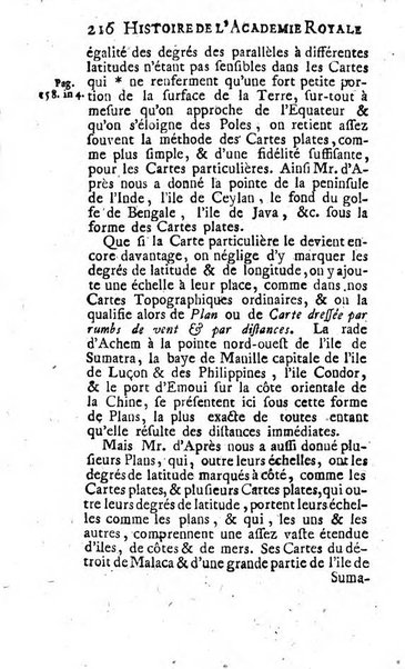 Histoire de l'Académie royale des sciences avec les Mémoires de mathematique & de physique, pour la même année, tires des registres de cette Académie.