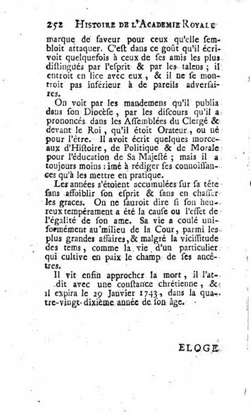 Histoire de l'Académie royale des sciences avec les Mémoires de mathematique & de physique, pour la même année, tires des registres de cette Académie.