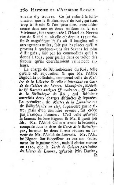 Histoire de l'Académie royale des sciences avec les Mémoires de mathematique & de physique, pour la même année, tires des registres de cette Académie.