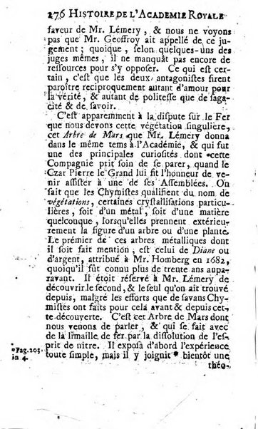 Histoire de l'Académie royale des sciences avec les Mémoires de mathematique & de physique, pour la même année, tires des registres de cette Académie.