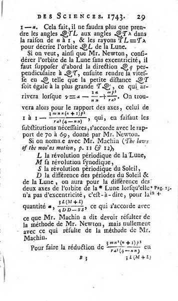 Histoire de l'Académie royale des sciences avec les Mémoires de mathematique & de physique, pour la même année, tires des registres de cette Académie.