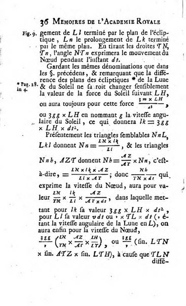 Histoire de l'Académie royale des sciences avec les Mémoires de mathematique & de physique, pour la même année, tires des registres de cette Académie.