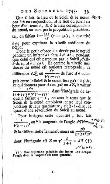 Histoire de l'Académie royale des sciences avec les Mémoires de mathematique & de physique, pour la même année, tires des registres de cette Académie.