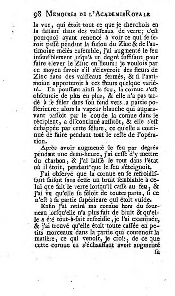 Histoire de l'Académie royale des sciences avec les Mémoires de mathematique & de physique, pour la même année, tires des registres de cette Académie.