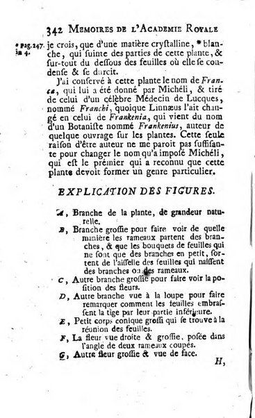 Histoire de l'Académie royale des sciences avec les Mémoires de mathematique & de physique, pour la même année, tires des registres de cette Académie.