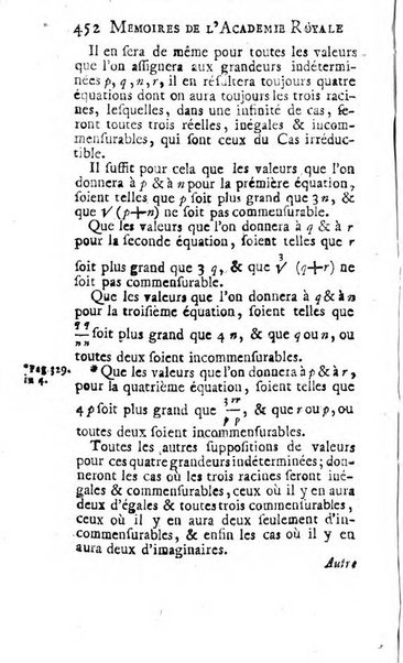 Histoire de l'Académie royale des sciences avec les Mémoires de mathematique & de physique, pour la même année, tires des registres de cette Académie.