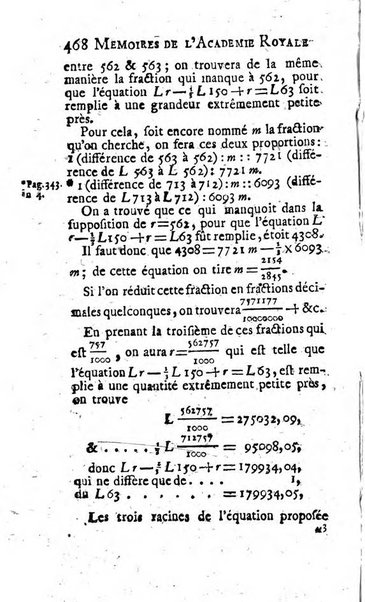 Histoire de l'Académie royale des sciences avec les Mémoires de mathematique & de physique, pour la même année, tires des registres de cette Académie.