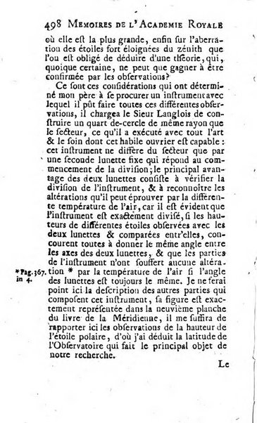 Histoire de l'Académie royale des sciences avec les Mémoires de mathematique & de physique, pour la même année, tires des registres de cette Académie.