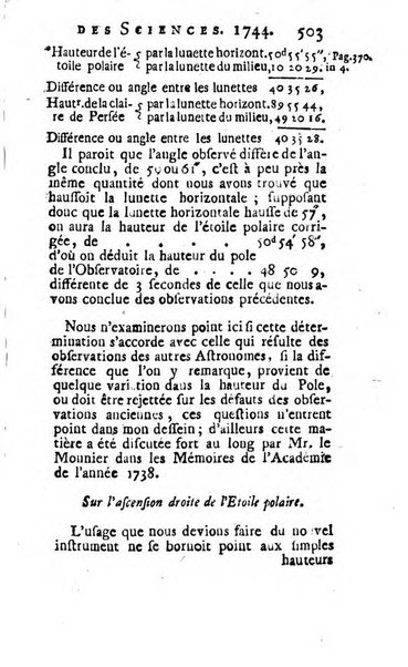 Histoire de l'Académie royale des sciences avec les Mémoires de mathematique & de physique, pour la même année, tires des registres de cette Académie.