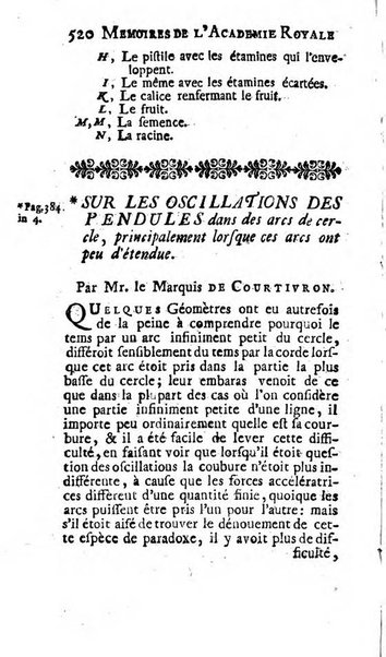 Histoire de l'Académie royale des sciences avec les Mémoires de mathematique & de physique, pour la même année, tires des registres de cette Académie.