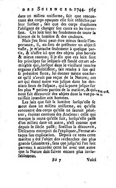 Histoire de l'Académie royale des sciences avec les Mémoires de mathematique & de physique, pour la même année, tires des registres de cette Académie.