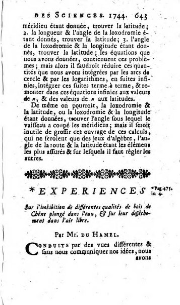 Histoire de l'Académie royale des sciences avec les Mémoires de mathematique & de physique, pour la même année, tires des registres de cette Académie.