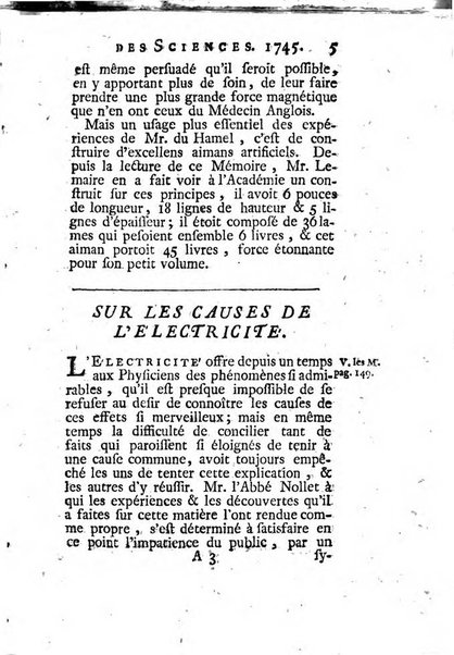 Histoire de l'Académie royale des sciences avec les Mémoires de mathematique & de physique, pour la même année, tires des registres de cette Académie.