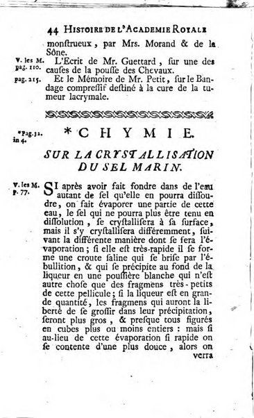 Histoire de l'Académie royale des sciences avec les Mémoires de mathematique & de physique, pour la même année, tires des registres de cette Académie.