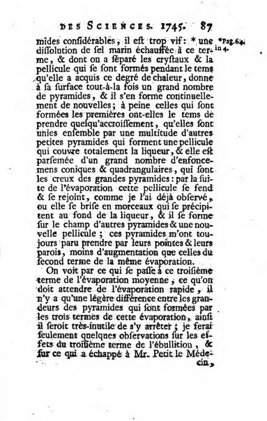 Histoire de l'Académie royale des sciences avec les Mémoires de mathematique & de physique, pour la même année, tires des registres de cette Académie.